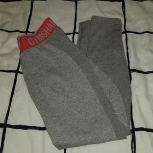 Gymshark Light Grey Flex Leggings v2 XS